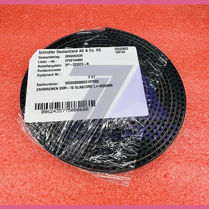 Ремень зубчатый S5M-15 L=4300mm 53107060 Schindler