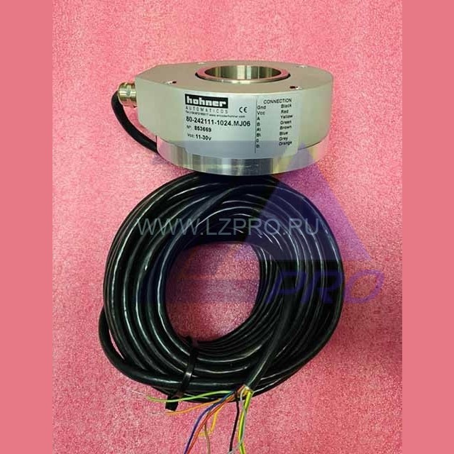 Энкодер Vcc 11-30V (применение в лебедках МЛЗ) 80-242111-1024.MJ06 (MN37) Hohner
