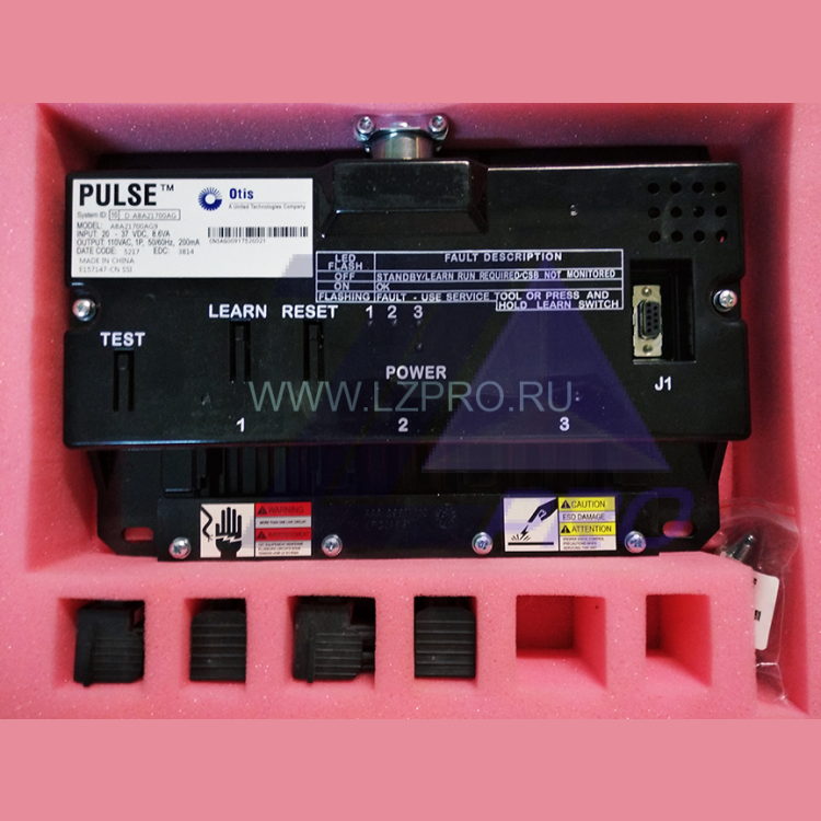 Блок контроля тяговых ремней RBI (2 ремня, 30мм CSB) ABA21700AG9 Otis